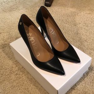 Calvin Klein black heels